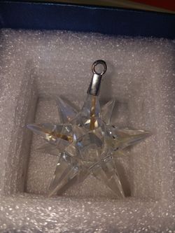 Swarovski Crystal Star Christmas Ornament