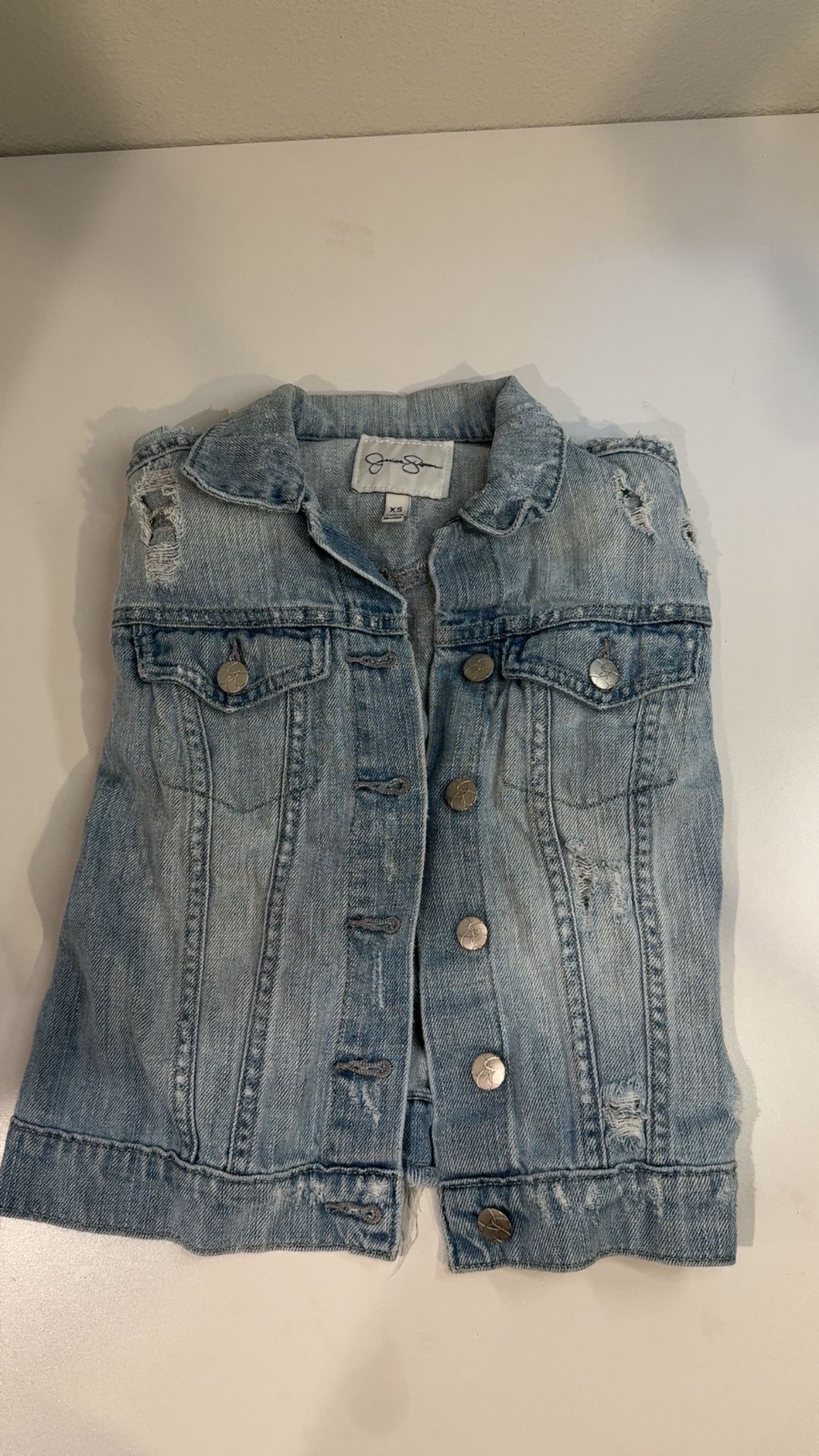 Jessica Simpson Light Blue Jean Jacket