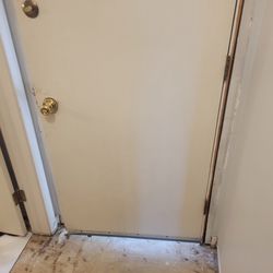 Heavy Garage Door, 32 x 81.5