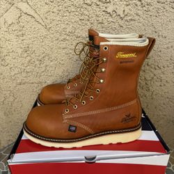 WORK BOOTS THOROGOOD AMERICAN HERITAGE 8”  WATERPROOF COMPOSITE SAFEY TOE SIZE’S AVAILABLE 8-8.5-9-9.5-10- 10.5-11-12-13 WIDE SIZE’S AVAILABLE MENS