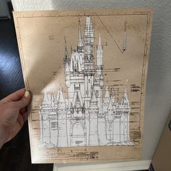Disney Castle 8x10 Photo