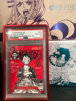 Japanese Luffy Magazine Vol. 20 PSA 10