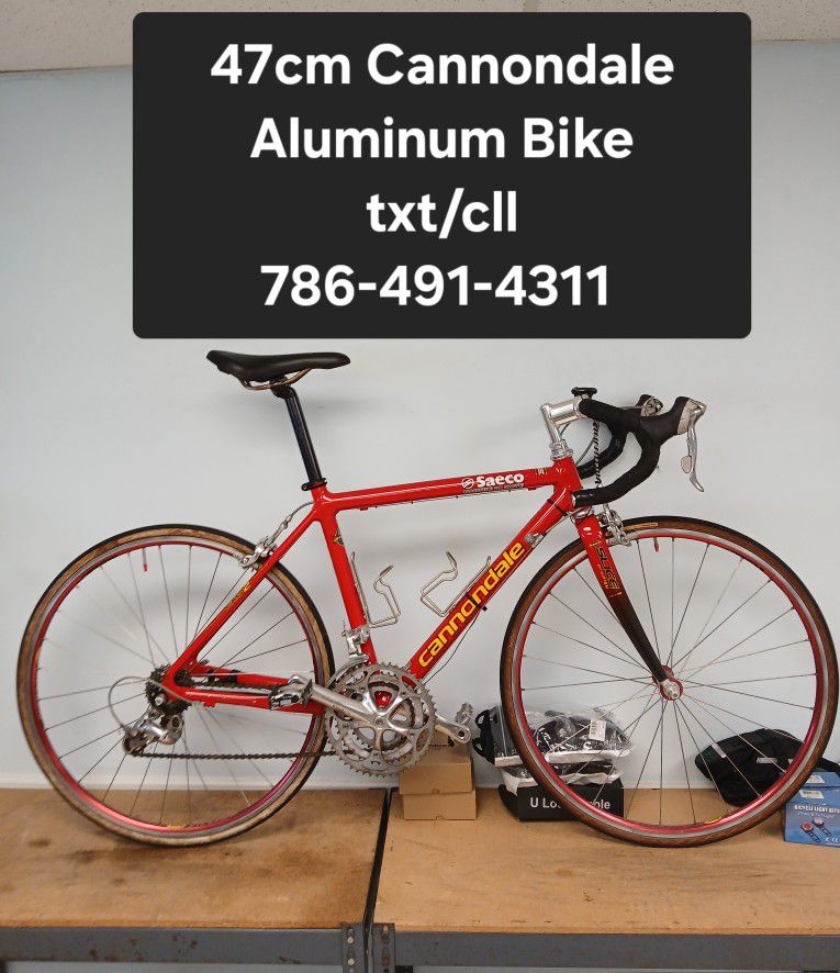 Aluminum Bike 47cm Cannondale 