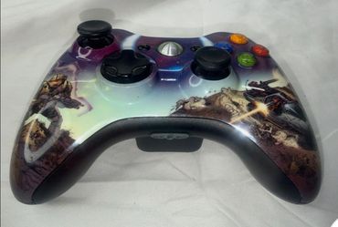 X box 360 controller Halo 3 Todd McFarlane Spartan limited edition.