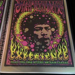 Jimi Hendrix Experience Poster 