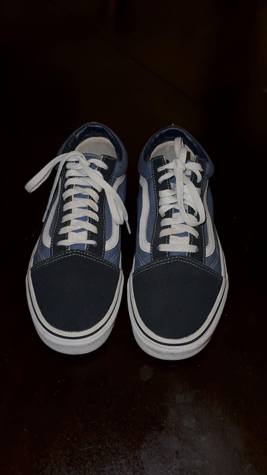 Mens Vans Navy Blue Shoes