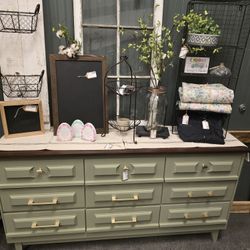 Dresser 9 Drawer Refinished 