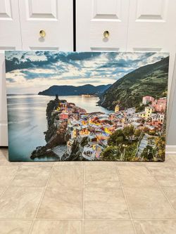 beautiful large 47 by 32 inch wall art. (MUST SELL TODAY)