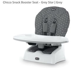 Chicco Snack Booster Seat - Grey Star | Grey