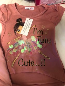 Size 4 new clothing 5 pieces