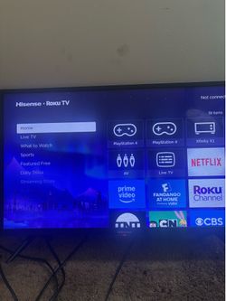 Hisense • Roku TV (Used) *No Remote*