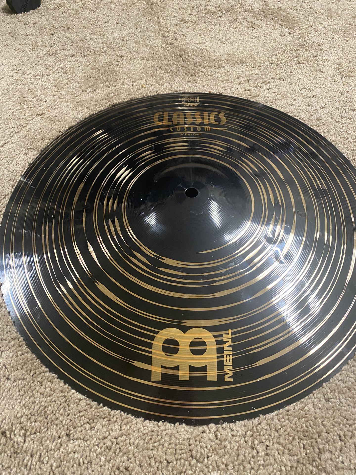 *NEW* 16” Meinl Classic Custom Dark Crash Cymbal