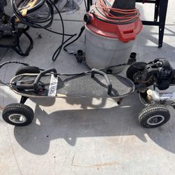Gas Skateboard Without Driver Chain 