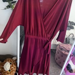 Cross Body Dress