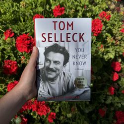 SIGNED Tom Selleck You Never Know Autographed MR BASEBALL MAGNUM PI SHIPS NOW