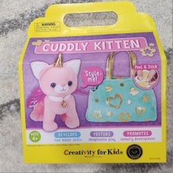 Cuddly Unicorn Kitten and Purse