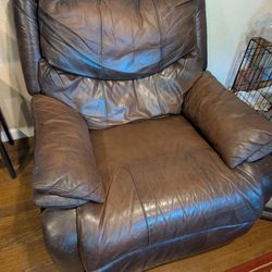 Leather Recliner 