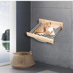 Cat Hammock Wall Mounted Cats Wall Bed Furniture Playing Modern Sleeping for Indoor Cats Cat Shelves Pet Cat Bed
