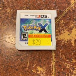 Pokémon X Nintendo 3DS
