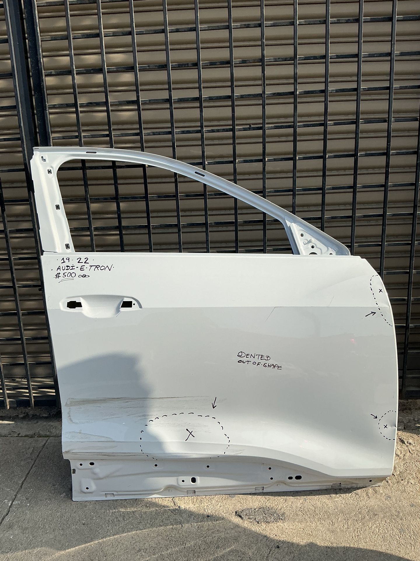 19-22 Audi E-Tron Passanger Side Door