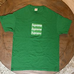 supreme ads pizza triple box logo