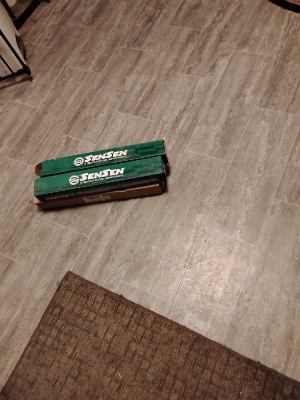 four new shocks for Jeep Wrangler 87 to 95 YJ