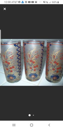 Culver (3) Signed Glasses 8 Oz