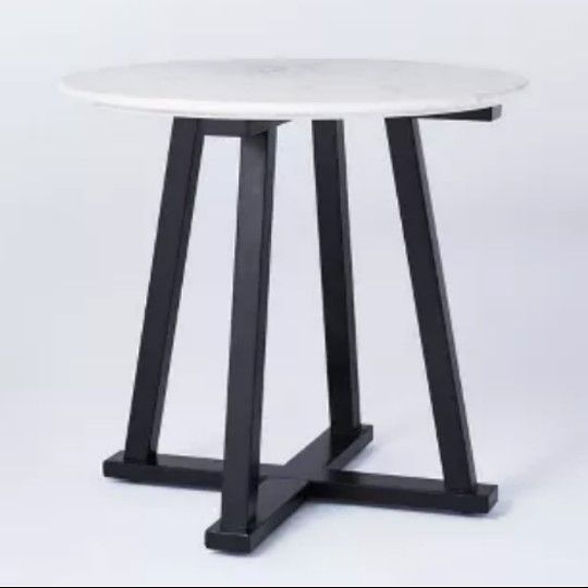 Brand New Threshold & Studio Mc Gee Round Marble Accent Table