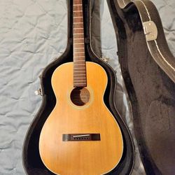1973 Extremely Rare Terada LD165 Parlor Acoustic Guitar