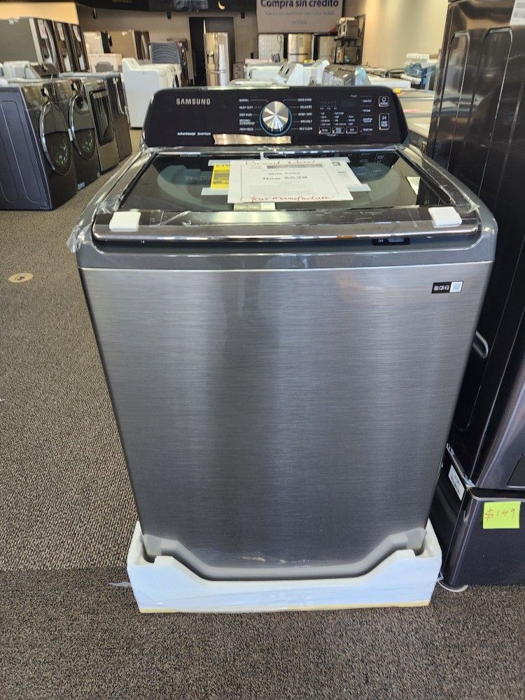 SAMSUNG 4.5CF WASHER 629! TOPLOAD! 1 YEAR WARRANTY INCLUDED! BRAND NEW!