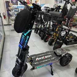 Arwibon MT30 Electric Scooter 40MPH! Finance For $50 Down Payment!!
