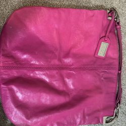 Badgley Mischka Big Hot Pink Bag