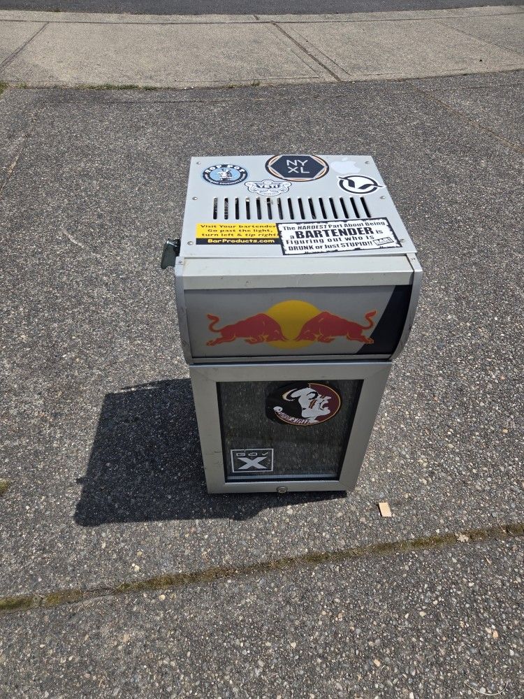 Red Bull Mini Fridge