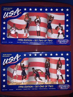 1996 NBA starting lineup U.S.A Team