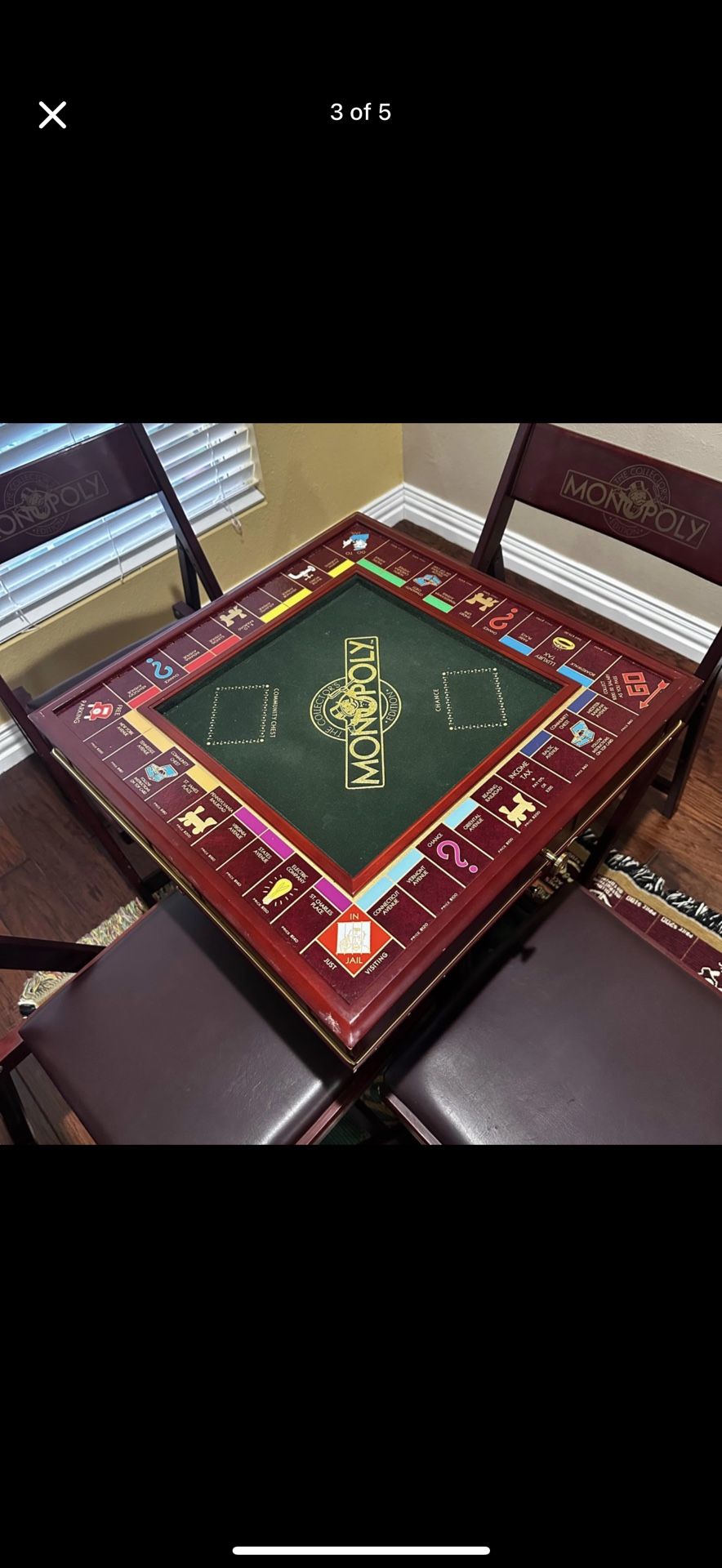 Monopoly Game Table