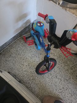 Spider Man Kids Bike Ages 2 And Up