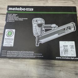 Metabo 3-1/2-in 21-Degree Pneumatic Roundhead Framing Nailer #7842