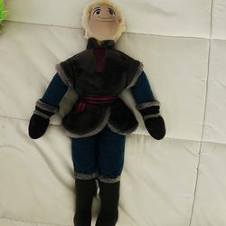 Frozen's Kristoff Plush Disney Store 16" Stuffed Doll 