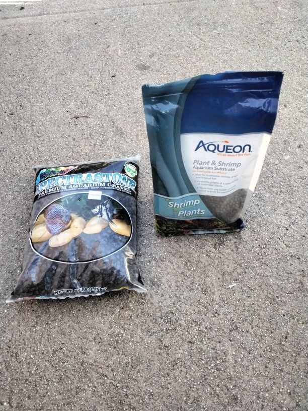 Fish 5LBS AQUARIUM GRAVEL and Planf & Shrimp Snails Tropical Fish SUBSTRATE for Sale in Los