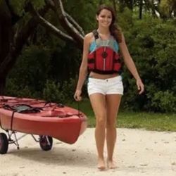 New Lifetime Kayak Accessory - Universal kayak and canoe cart 110 lb. weight capacity Model: 90367 $40