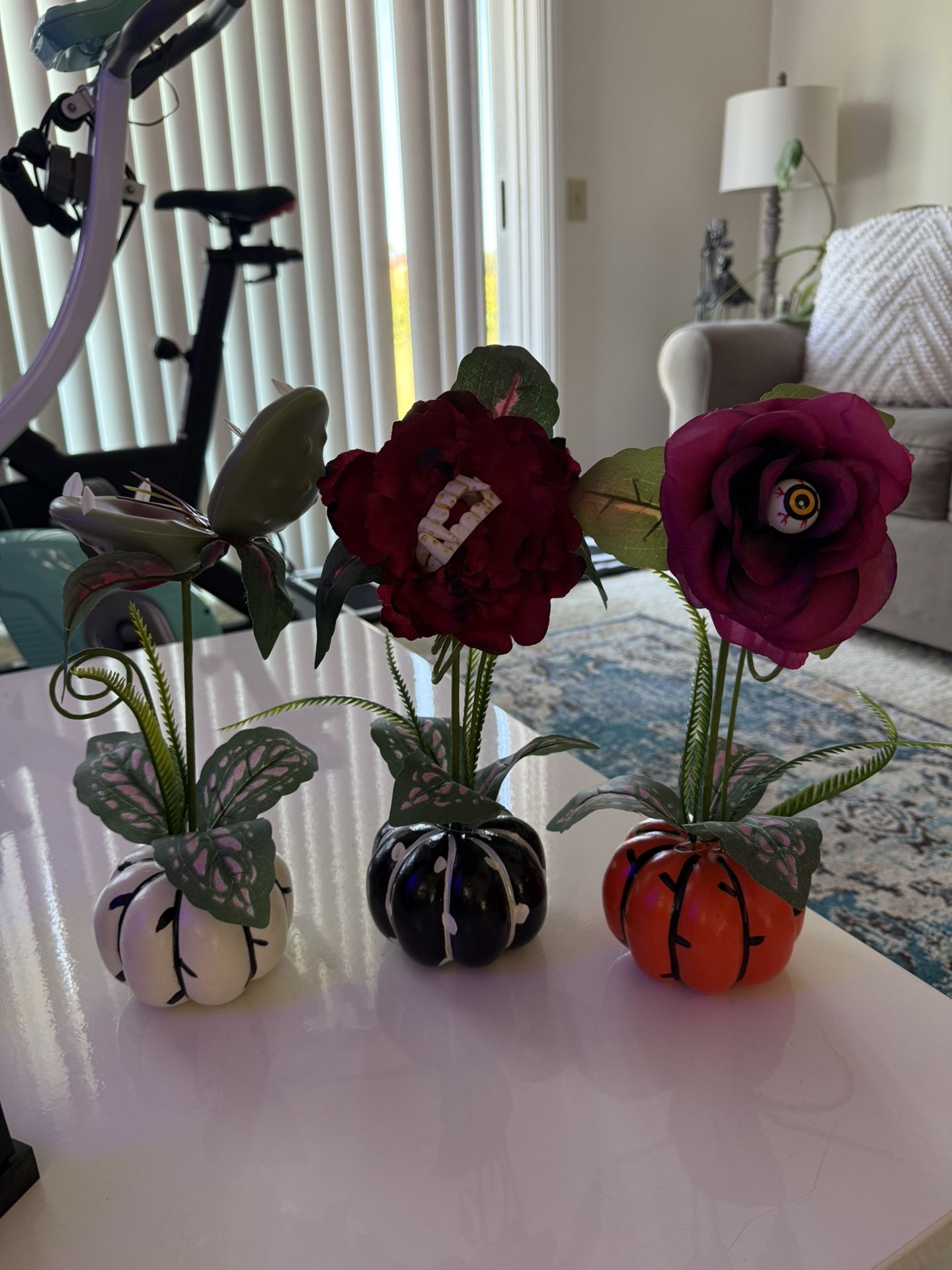 Halloween Pumpkin Flower Pots ποΈ πΊ π π¦·