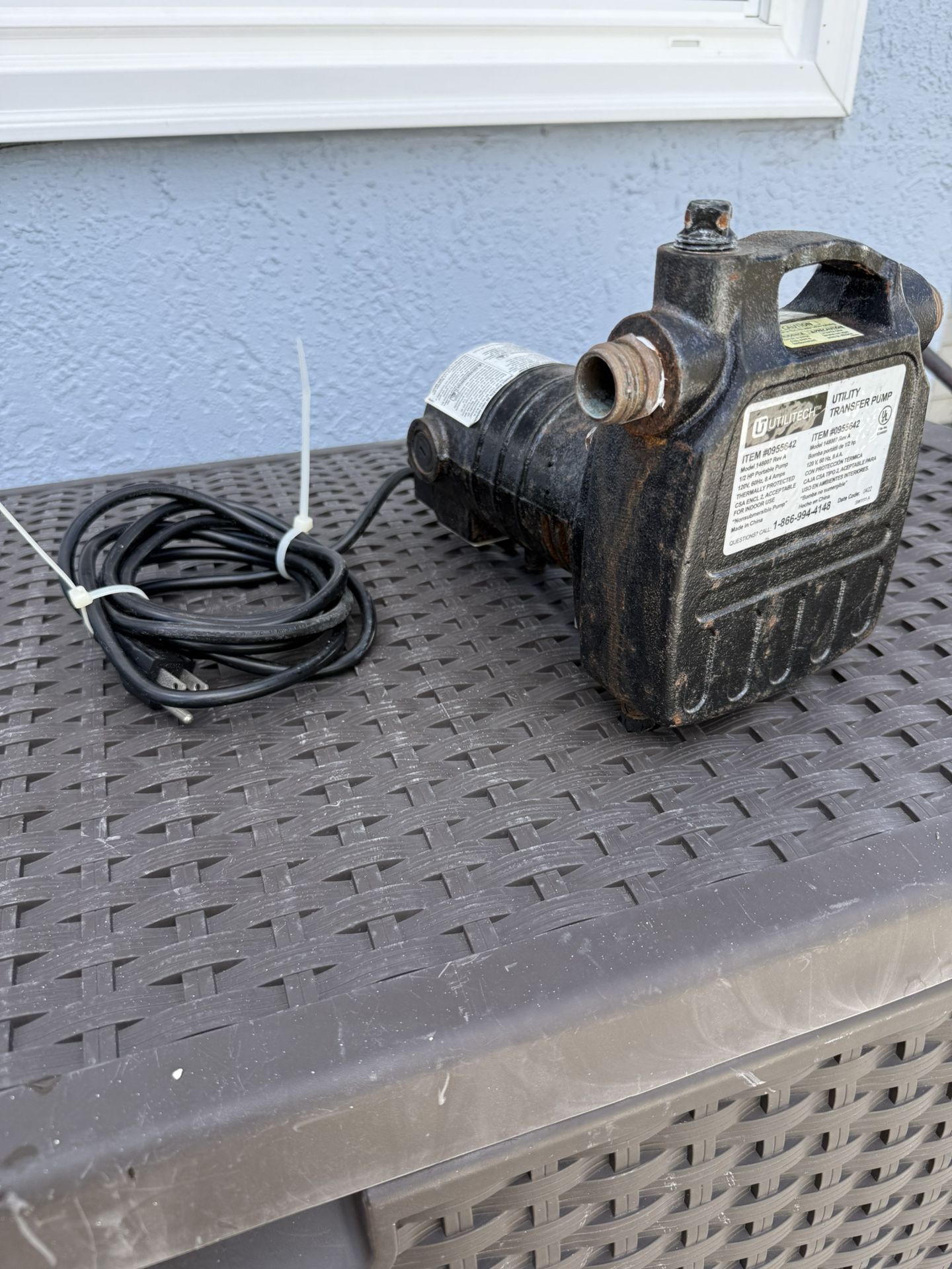 Utility Transfer Pump