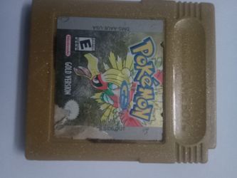 Gameboy pokemon gold version