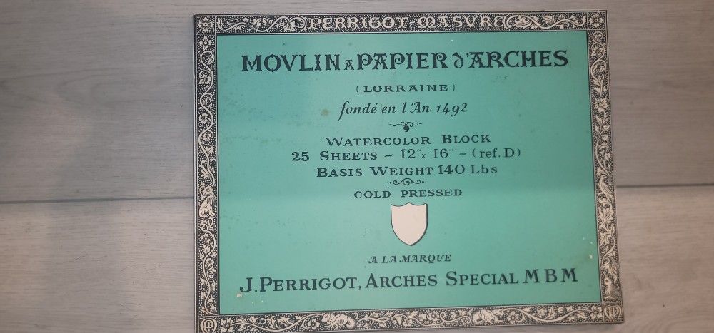 Arches Watercolor Block Paper