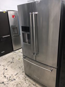 Kitchen Aid 3 Door Fridge