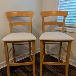 Italian Bistro Chairs - new upholstery