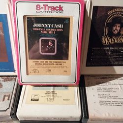8 Track tapes- 172 pieces 