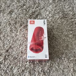 NEW - JBL Flip 6 - Portable Waterproof Speaker - Red