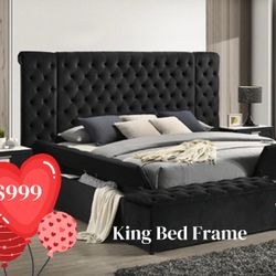 ❤️KING BED FRAME ❤️