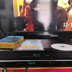 TOSHIBA sd-v296-k-tu DVD/VHS/VCR Player